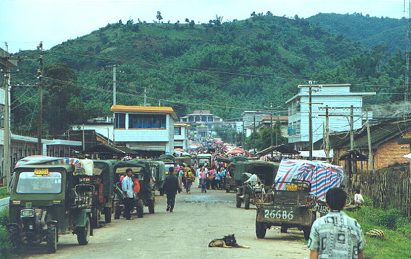 Army vehicles