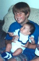 With Christina McAllister, Lowell, MI 1989
