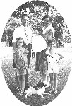 The whole family in July