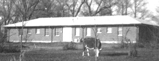 Faculty duplex where Robert lived, 1967