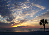 Gulf sunset