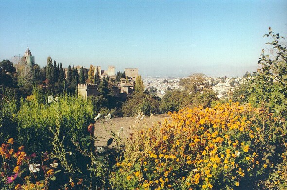 The Alhambra's Generalife Gardens