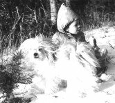 Princess and Mischa visit the Pasque Flower Bluff, Lake Wisconsin