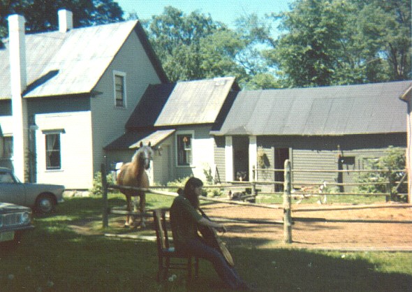 Skylark at Betty's riverside home in Fredericton